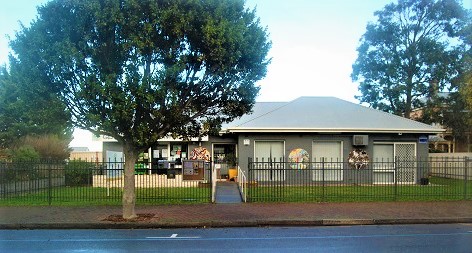 Goolwa Community Centre with trees 