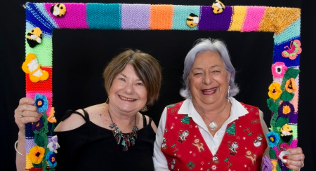Photo of two ladies smiling