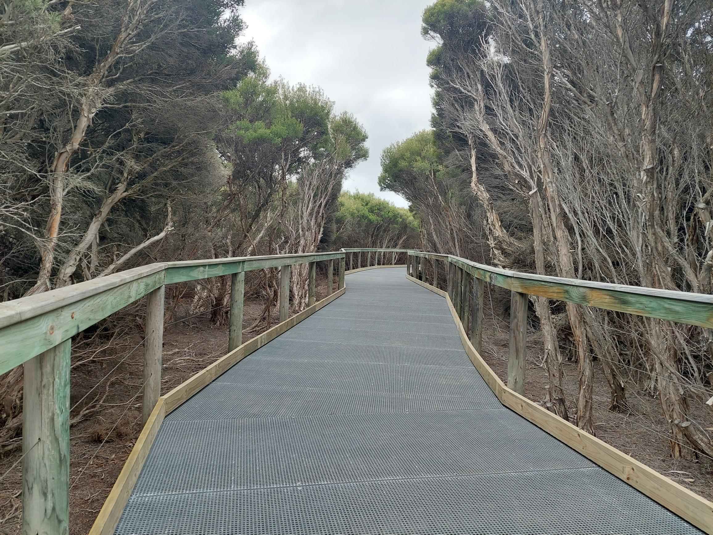 Renew works complete on Tokuremoar Reserve Boardwalk 