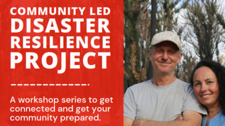 Community Disaster Resilience Ashbourne website event banner