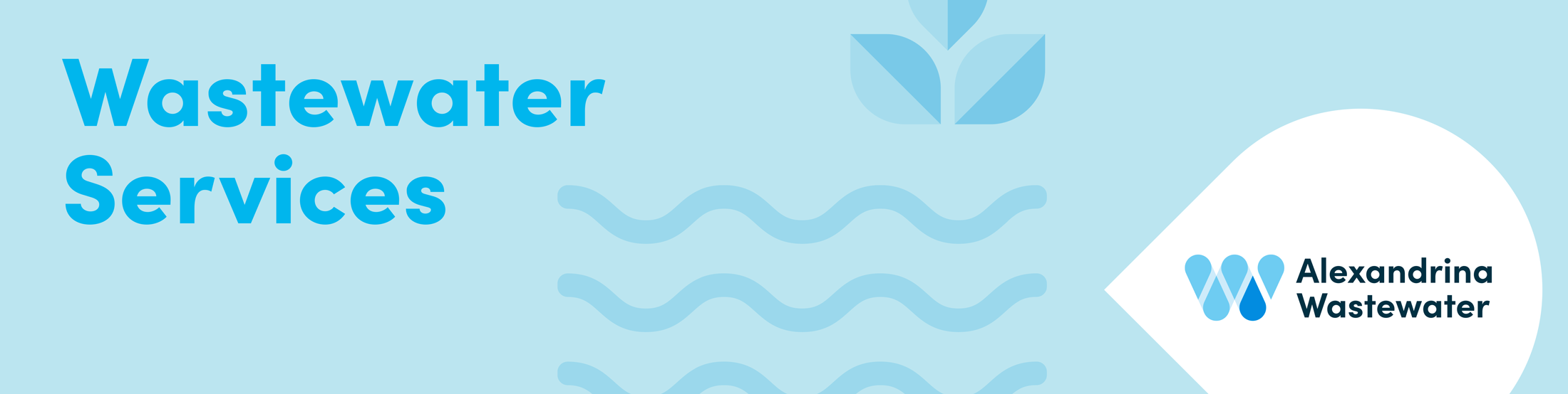 wastewater banner image