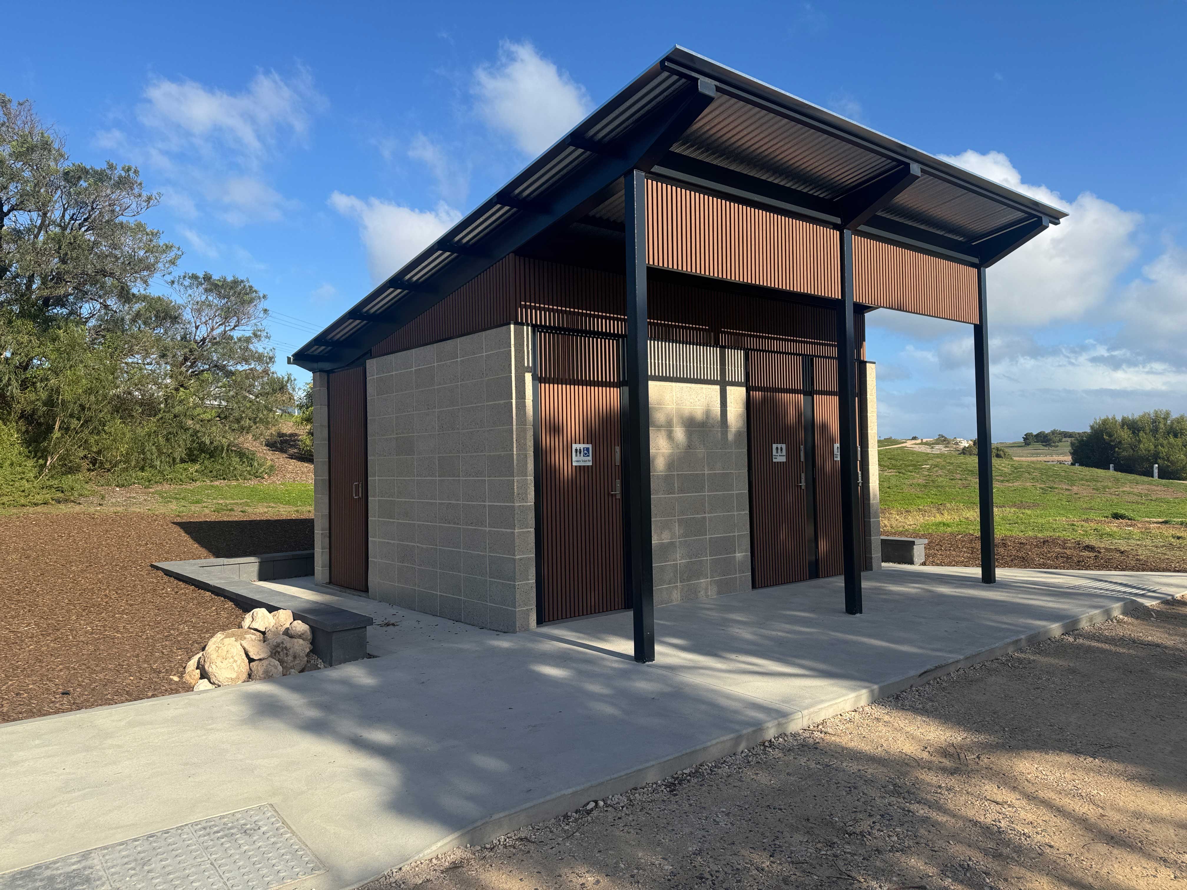 New Clayton Bay public toilets