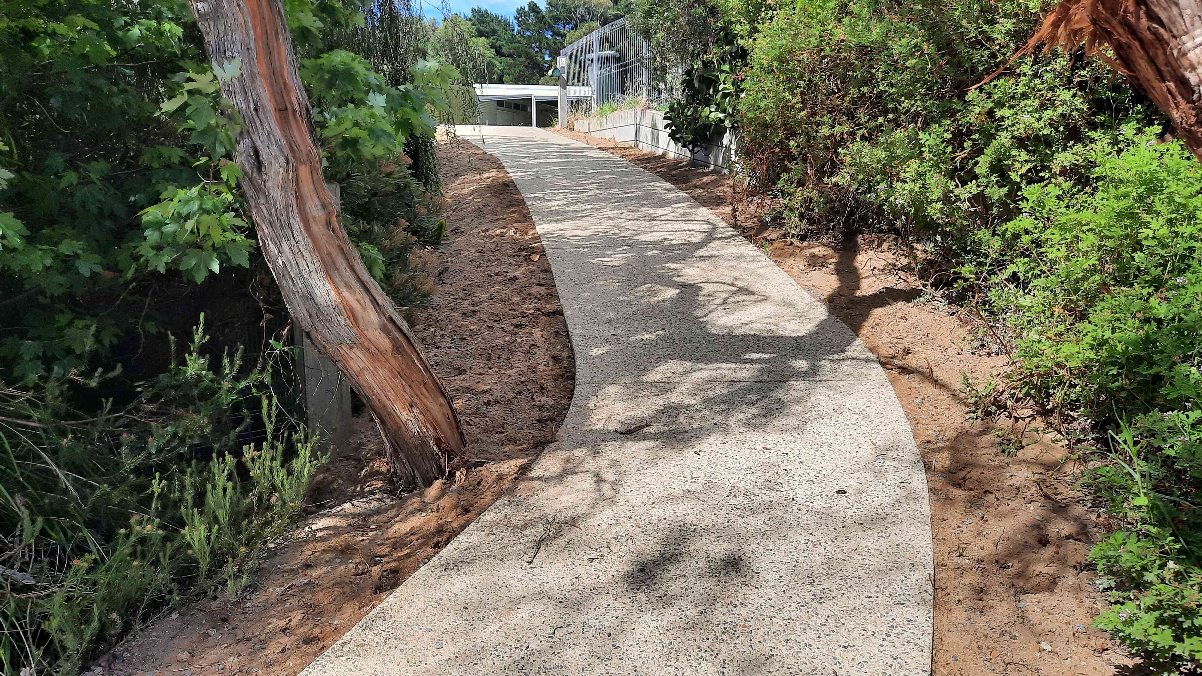 Photo of new footpath in Mount Compass