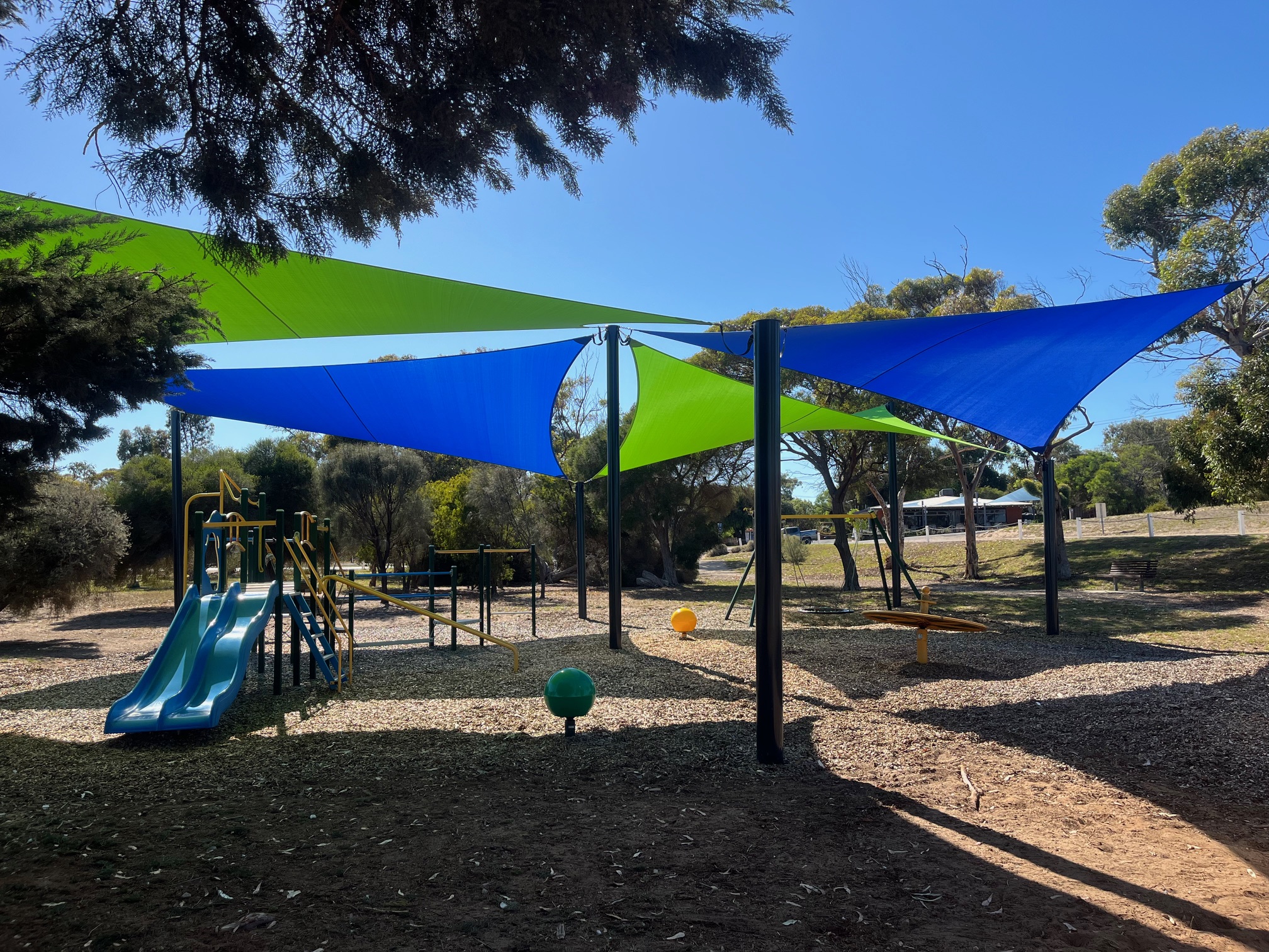 Clayton Bay Reserve Shade Sails